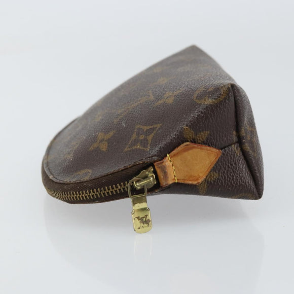 LOUIS VUITTON Monogram Pochette Cosmetic PM Pouch M43998 LV Auth ka1199