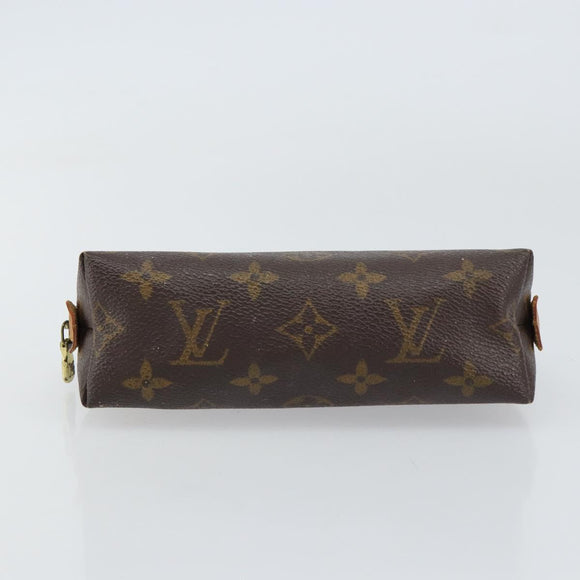 LOUIS VUITTON Monogram Pochette Cosmetic PM Pouch M43998 LV Auth ka1199