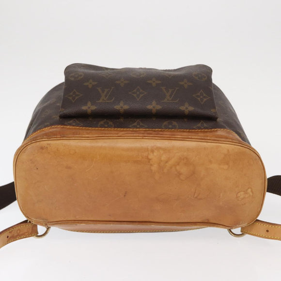 LOUIS VUITTON Monogram Montsouris GM Backpack M51135 LV Auth ka1201