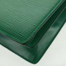 LOUIS VUITTON Epi Capuchin Shoulder Bag Green M52344 LV Auth ka1210-18