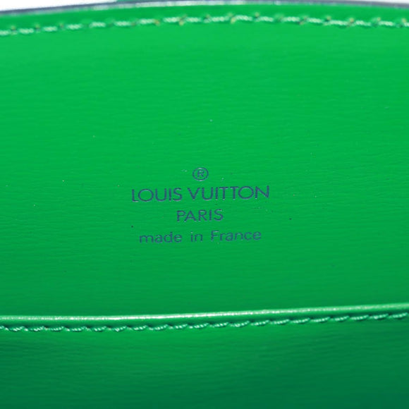 LOUIS VUITTON Epi Capuchin Shoulder Bag Green M52344 LV Auth ka1210