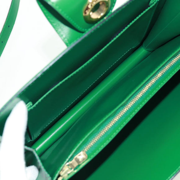 LOUIS VUITTON Epi Capuchin Shoulder Bag Green M52344 LV Auth ka1210