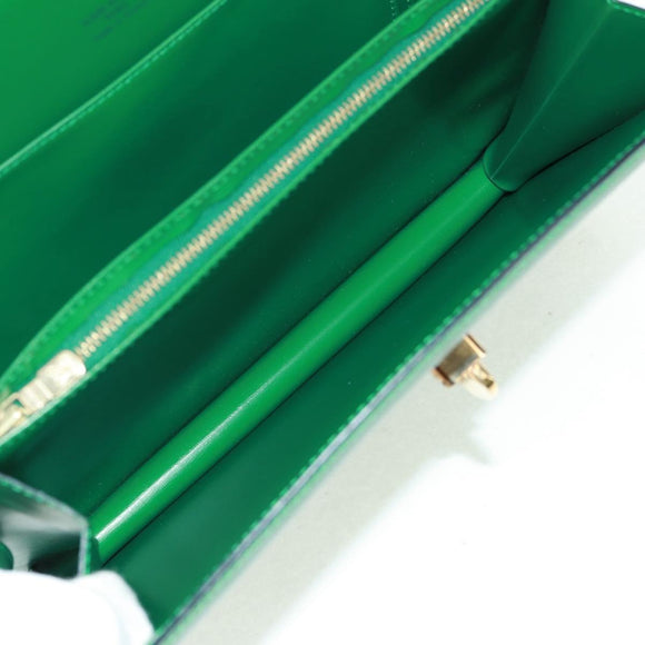 LOUIS VUITTON Epi Capuchin Shoulder Bag Green M52344 LV Auth ka1210