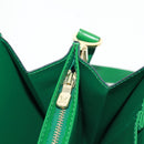 LOUIS VUITTON Epi Capuchin Shoulder Bag Green M52344 LV Auth ka1210-24