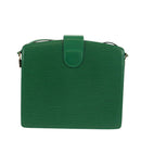 LOUIS VUITTON Epi Capuchin Shoulder Bag Green M52344 LV Auth ka1210-2