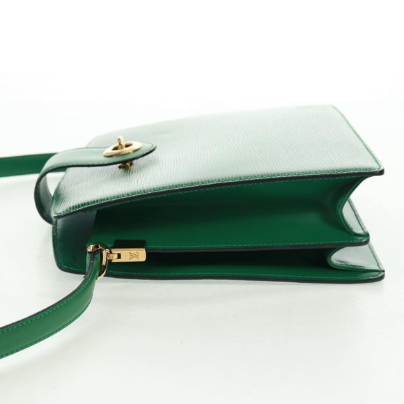 LOUIS VUITTON Epi Capuchin Shoulder Bag Green M52344 LV Auth ka1210