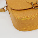 LOUIS VUITTON Epi Saint Cloud PM Shoulder Bag Yellow M52219 LV Auth ka1211-11