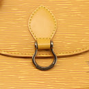 LOUIS VUITTON Epi Saint Cloud PM Shoulder Bag Yellow M52219 LV Auth ka1211-14