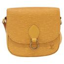 LOUIS VUITTON Epi Saint Cloud PM Shoulder Bag Yellow M52219 LV Auth ka1211-13