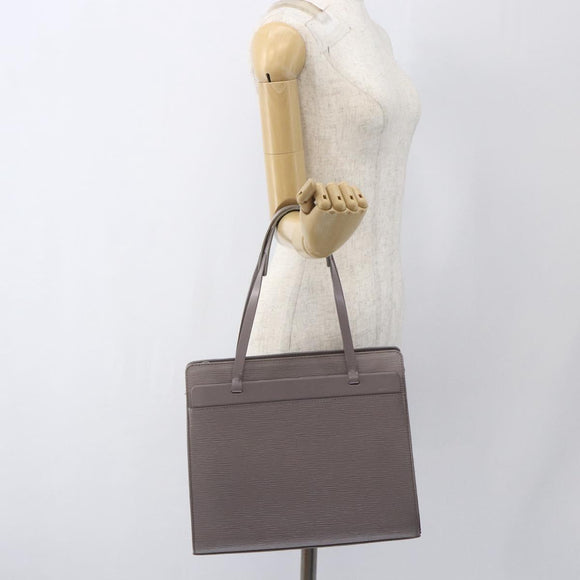 LOUIS VUITTON Epi Croisette PM Tote Bag Lilac M5249B LV Auth ka1213
