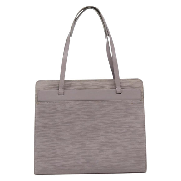 LOUIS VUITTON Epi Croisette PM Tote Bag Lilac M5249B LV Auth ka1213