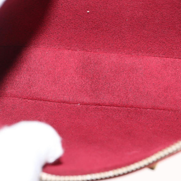 LOUIS VUITTON Multicolor Pochette Accessoires Pouch White M92649 LV Auth ka1216A