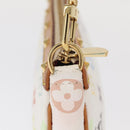 LOUIS VUITTON Multicolor Pochette Accessoires Pouch White M92649 LV Auth ka1216A-6