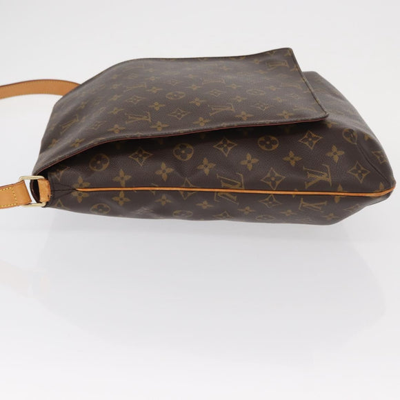 LOUIS VUITTON Monogram Musette Tango Long Strap Shoulder Bag M51388 Auth ka1220