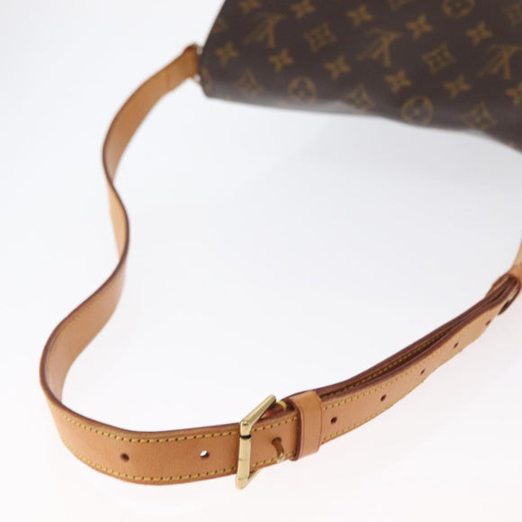 LOUIS VUITTON Monogram Musette Tango Long Strap Shoulder Bag M51388 Auth ka1220