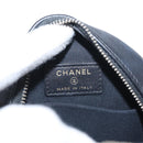 CHANEL Matelasse Shoulder Bag Lamb Skin Black Gold CC Auth ka1221SAV-19