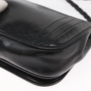 CHANEL Shoulder Bag Lamb Skin Black CC Auth ka1222-16