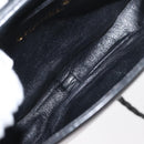 CHANEL Shoulder Bag Lamb Skin Black CC Auth ka1222-11