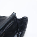 CHANEL Shoulder Bag Lamb Skin Black CC Auth ka1222-18