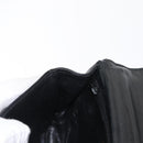 CHANEL Shoulder Bag Lamb Skin Black CC Auth ka1222-19