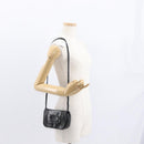 CHANEL Shoulder Bag Lamb Skin Black CC Auth ka1222-22