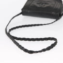 CHANEL Shoulder Bag Lamb Skin Black CC Auth ka1222-7