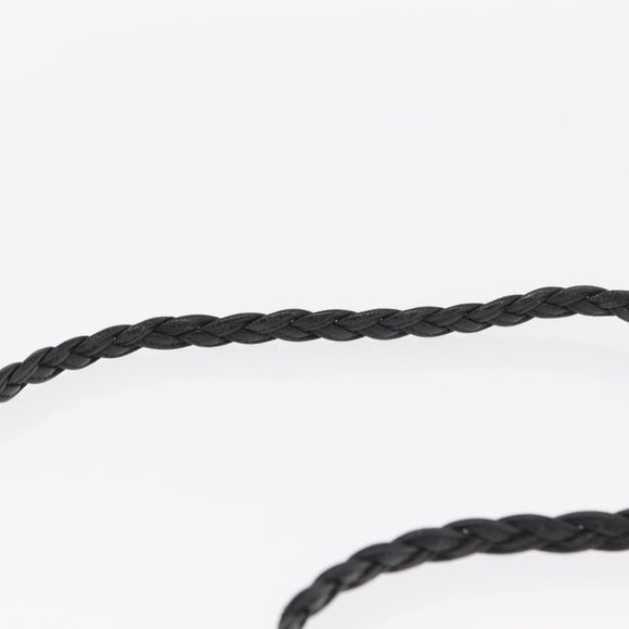 CHANEL Shoulder Bag Lamb Skin Black CC Auth ka1222