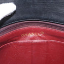 CHANEL Matelasse 20 Chain Shoulder Bag Lamb Skin Black Gold CC Auth ka1223SAV-22