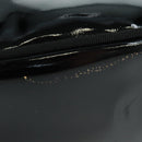 Salvatore Ferragamo Shoulder Bag Patent leather Black Gold Auth ka1226-4