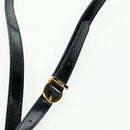 Salvatore Ferragamo Shoulder Bag Patent leather Black Gold Auth ka1226-9