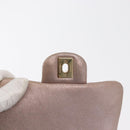 CHANEL Matelasse 17 Chain Shoulder Bag Leather Pink Gold CC Auth ka1227A-20