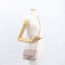 CHANEL Matelasse 17 Chain Shoulder Bag Leather Pink Gold CC Auth ka1227A-27