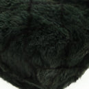 CHANEL Chain Tote Bag Leather Fur Green CC Auth ka1228-16