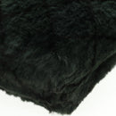 CHANEL Chain Tote Bag Leather Fur Green CC Auth ka1228-17