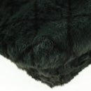 CHANEL Chain Tote Bag Leather Fur Green CC Auth ka1228-9