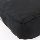 PRADA Shoulder Bag Nylon Black Silver Auth ka123-18