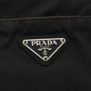 PRADA Shoulder Bag Nylon Black Silver Auth ka123-19
