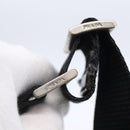 PRADA Shoulder Bag Nylon Black Silver Auth ka123-8