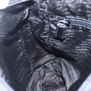 PRADA Shoulder Bag Nylon Black Silver Auth ka123-23