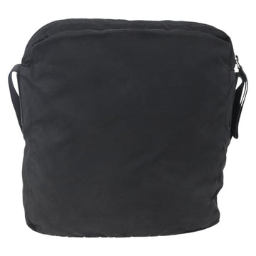 PRADA Shoulder Bag Nylon Black Silver Auth ka123 - 0