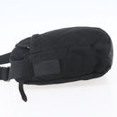 PRADA Shoulder Bag Nylon Black Silver Auth ka123-3