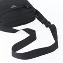 PRADA Shoulder Bag Nylon Black Silver Auth ka123-7