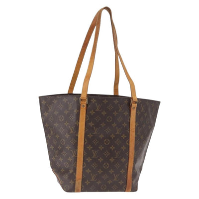LOUIS VUITTON Monogram Sac Shopping Tote Bag M51108 LV Auth ka1230
