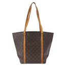 LOUIS VUITTON Monogram Sac Shopping Tote Bag M51108 LV Auth ka1230-13