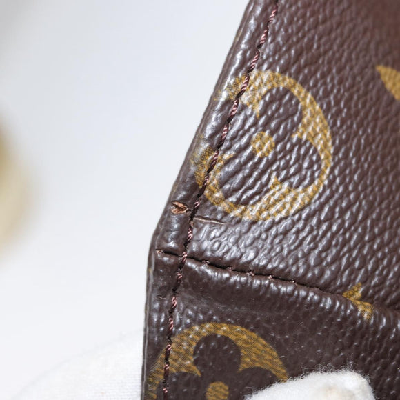 LOUIS VUITTON Monogram Sac Shopping Tote Bag M51108 LV Auth ka1230