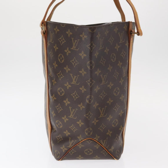 LOUIS VUITTON Monogram Sac Shopping Tote Bag M51108 LV Auth ka1230