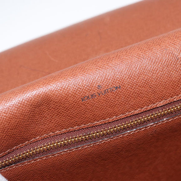 LOUIS VUITTON Monogram Porte Documents Bandouliere Bag M53338 LV Auth ka1231