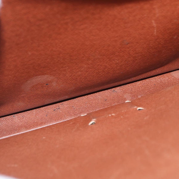 LOUIS VUITTON Monogram Porte Documents Bandouliere Bag M53338 LV Auth ka1231