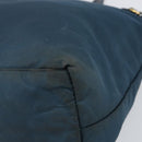 PRADA Tote Bag Nylon Navy Gold Auth ka1232-9