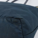 PRADA Tote Bag Nylon Navy Gold Auth ka1232-15